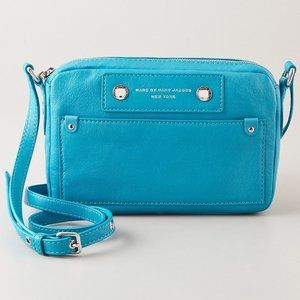 MARC by Marc Jacobs Handbag Preppy Camera Crossbody Teal Leather